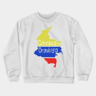 Colombiana Orgullosa - Latin Pride Collection Crewneck Sweatshirt